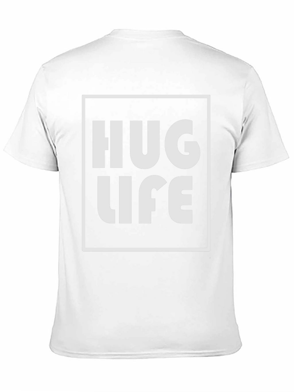 Hug Life Black Graphic Tee