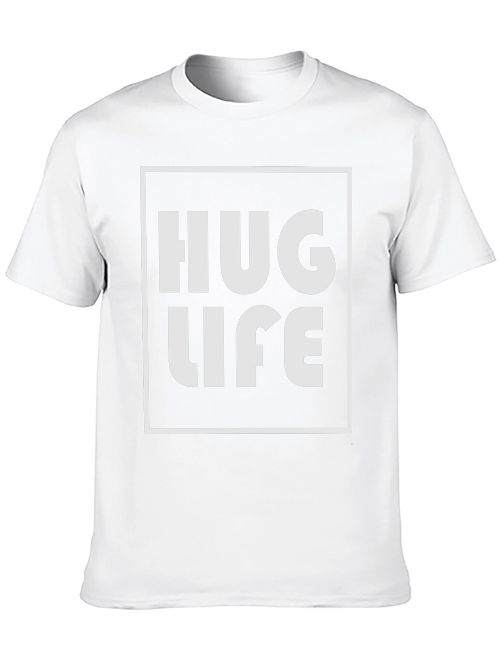 Hug Life Black Graphic Tee
