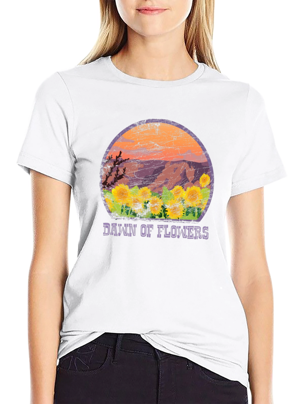 Dawn of Flowers Graphic Tee
