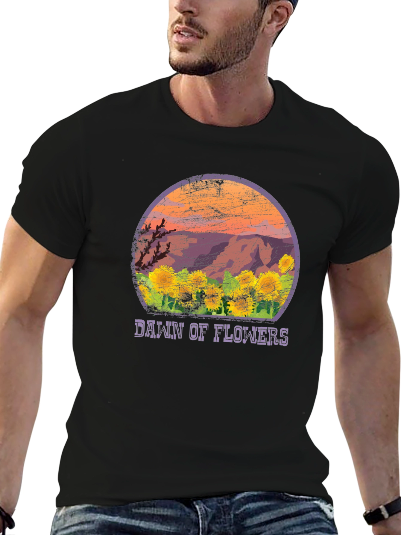 Dawn of Flowers Graphic Tee