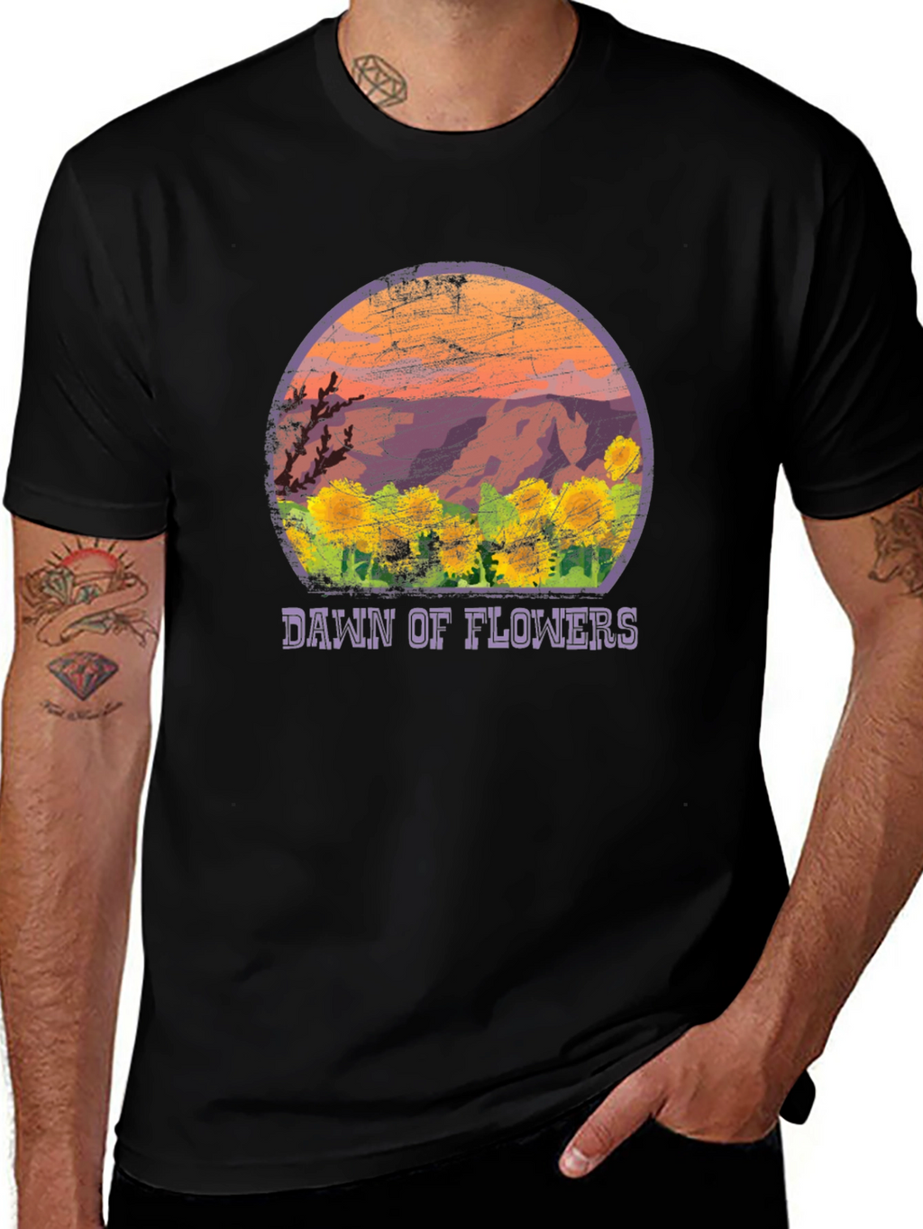 Dawn of Flowers Graphic Tee