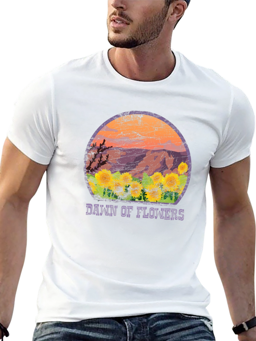 Dawn of Flowers Graphic Tee
