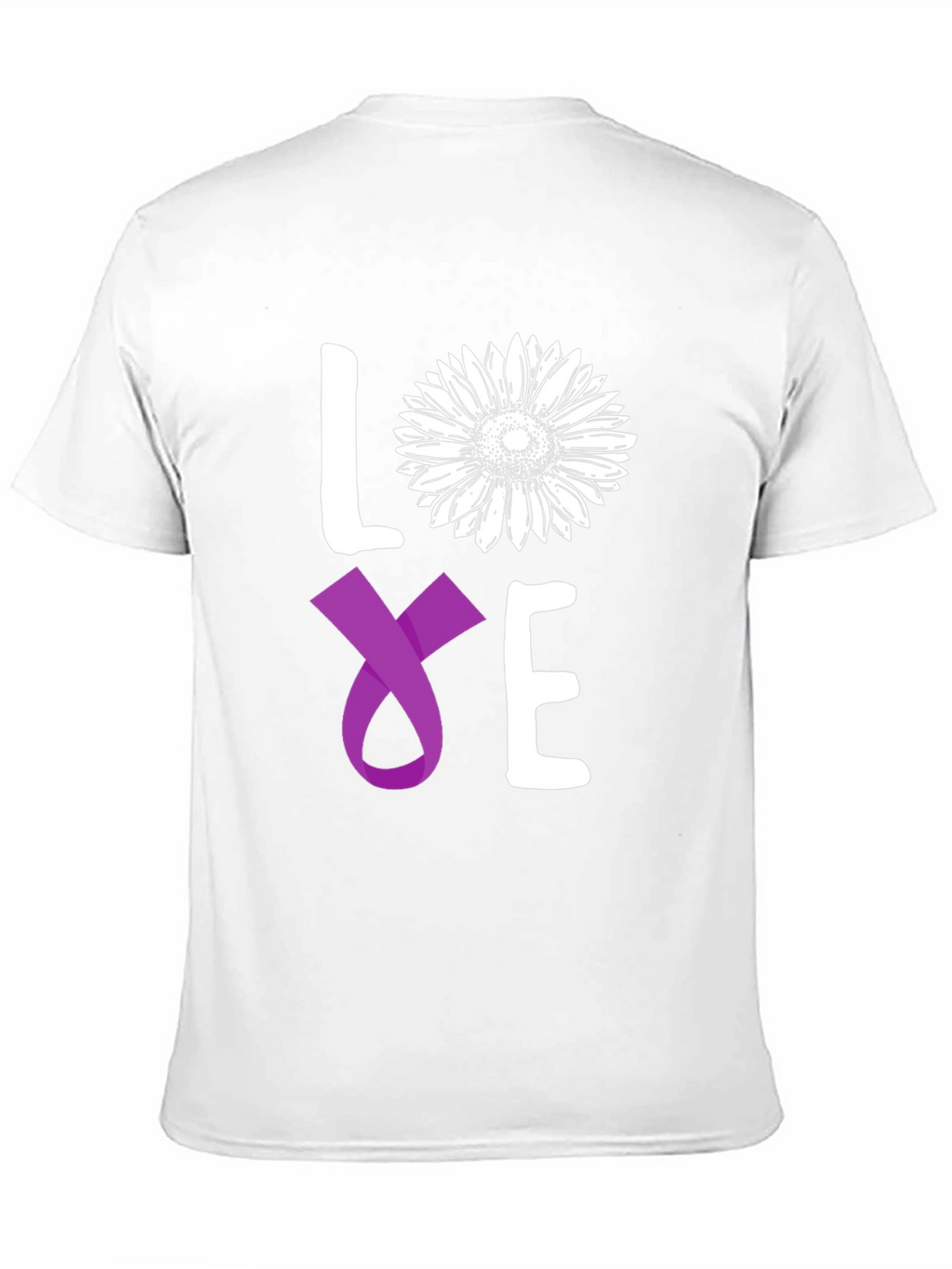 Love Sunflower Ribbon Graphic Tee