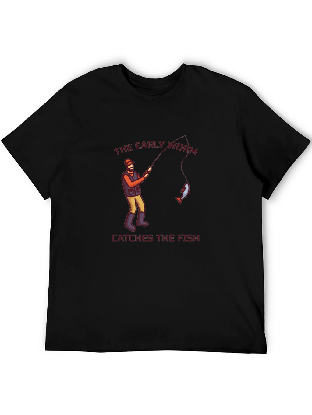The Early Worm Catches the Fish Graphic Tee