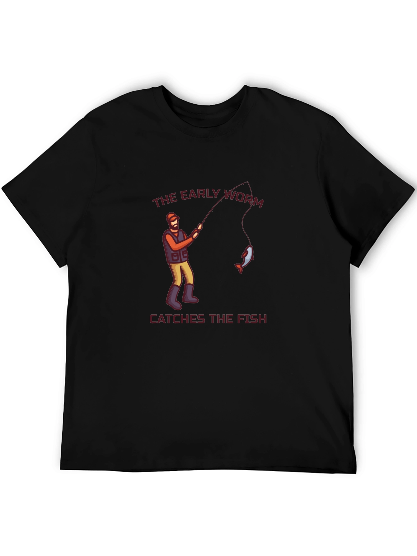 The Early Worm Catches the Fish Graphic Tee