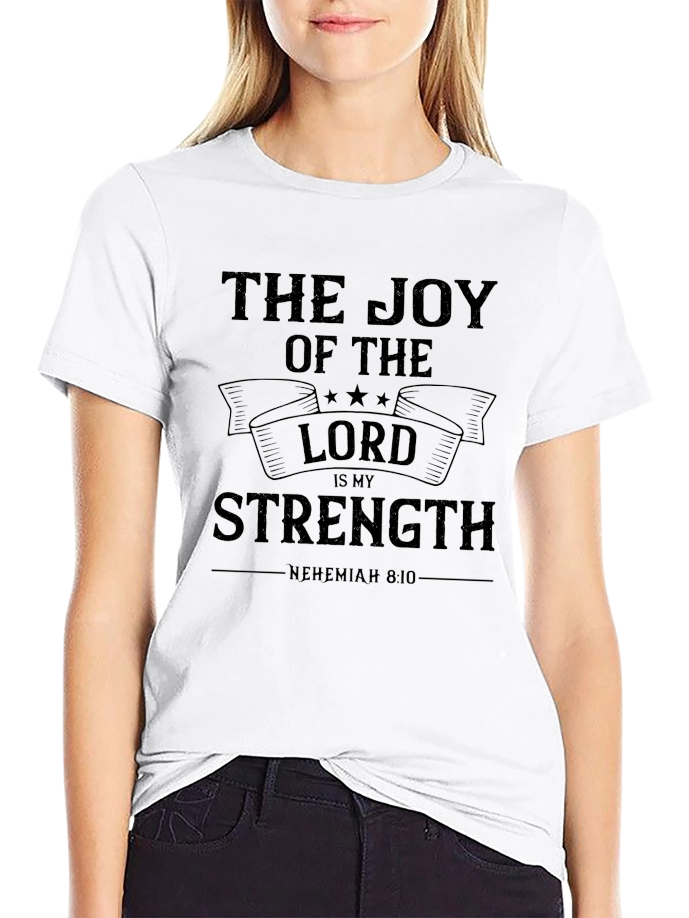 Joy of The Lord T-Shirt - Nehemiah 8:10