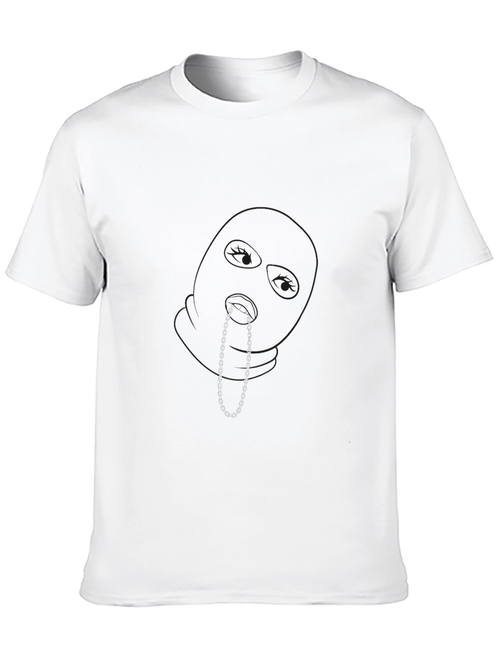 Black Short Sleeve Crew Neck T-Shirt