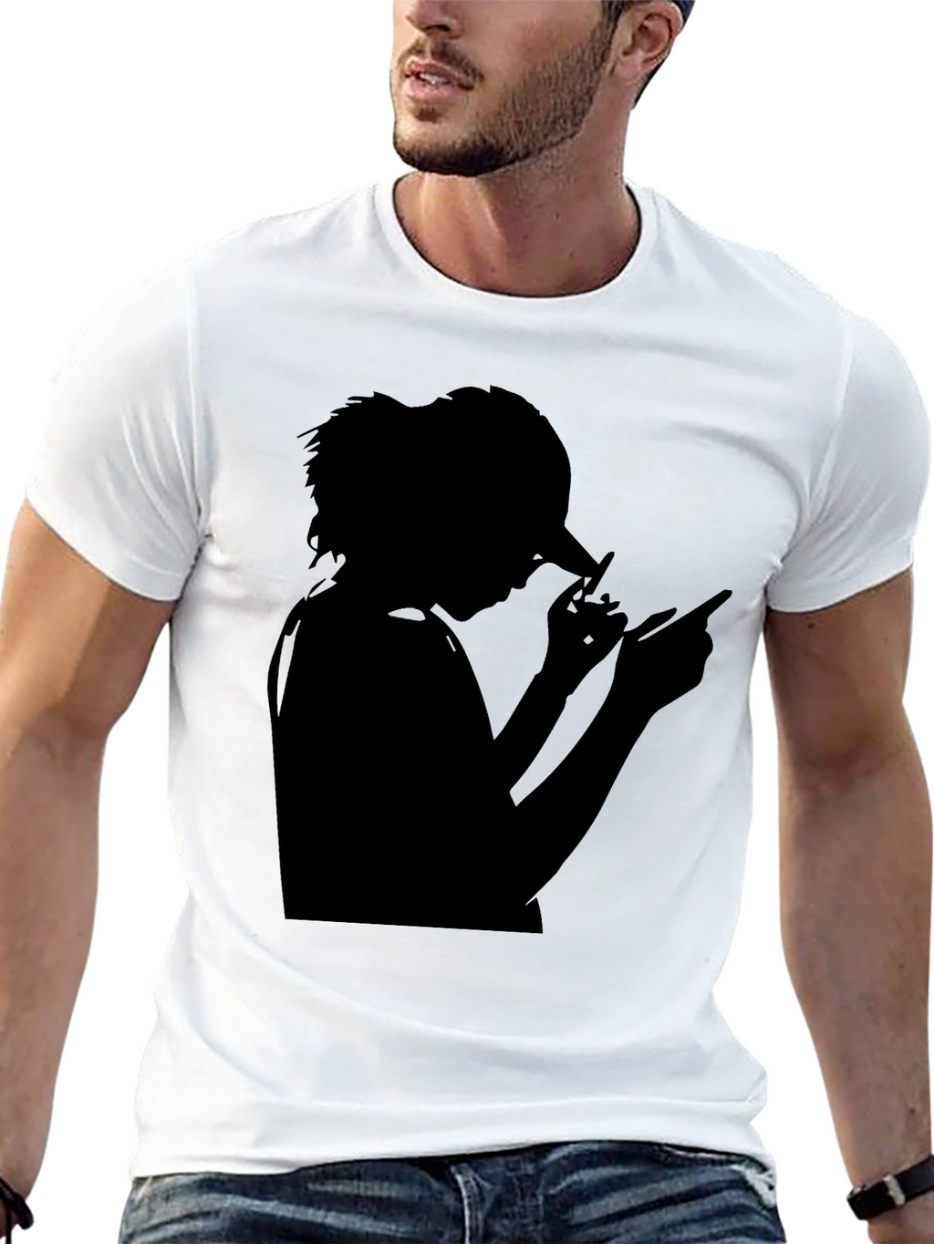 Silhouette Graphic Tee - Cool Casual Style