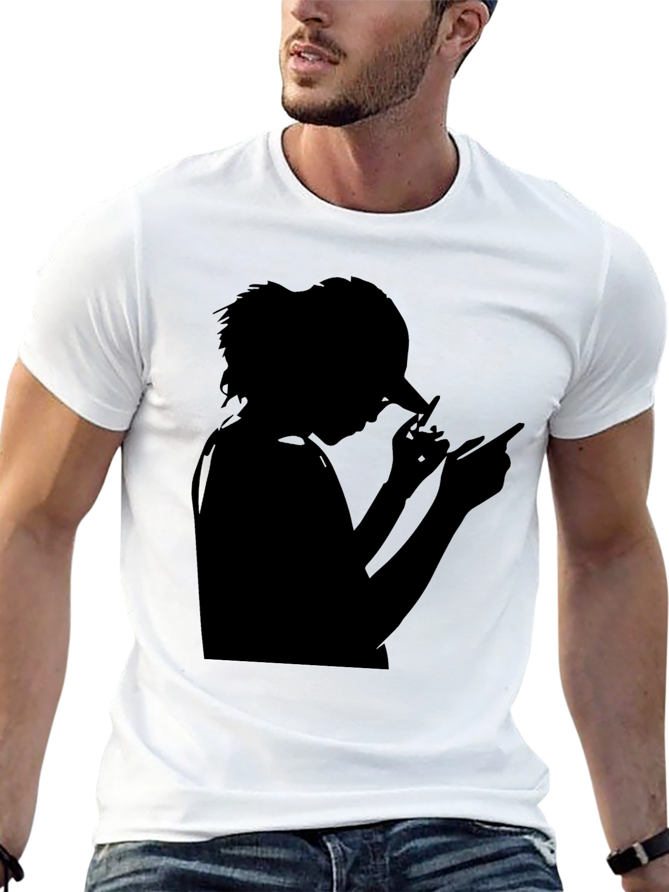 Silhouette Graphic Tee - Cool Casual Style