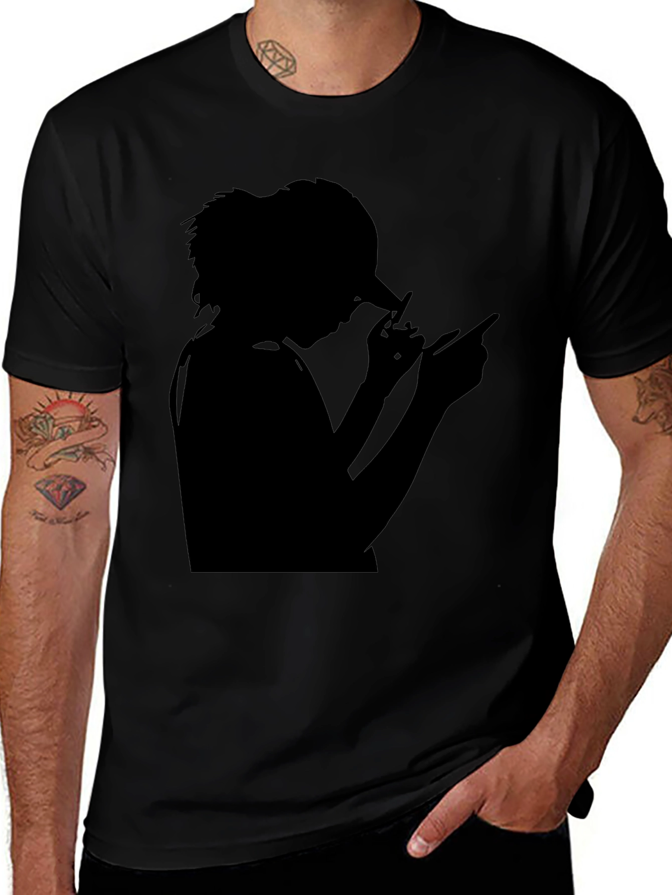 Silhouette Graphic Tee - Cool Casual Style