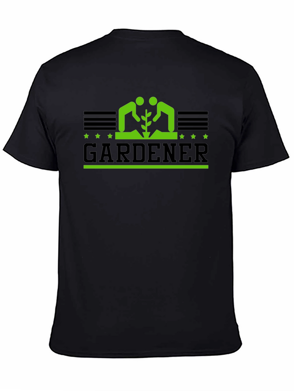 Gardener Graphic T-Shirt - Black