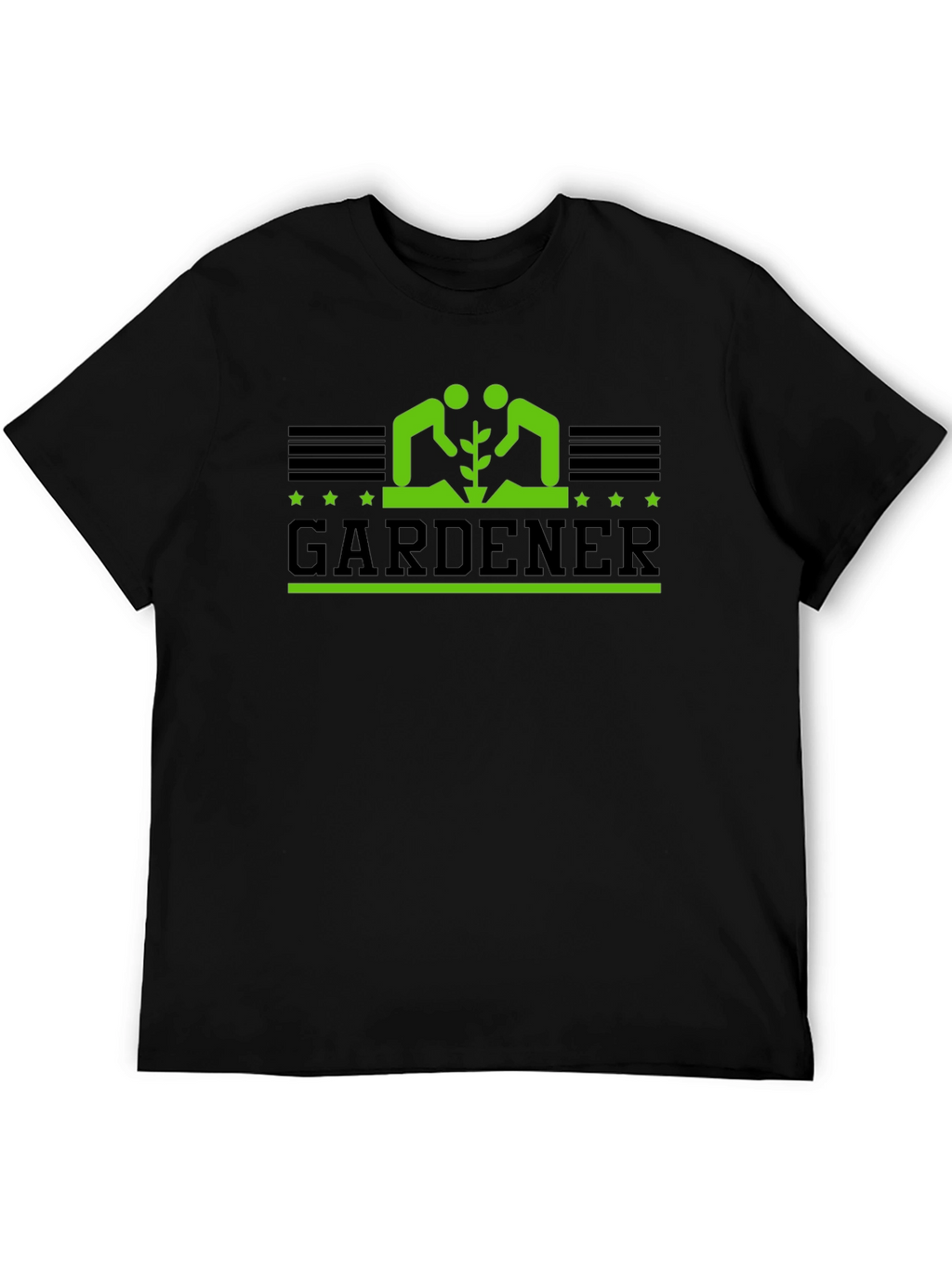 Gardener Graphic T-Shirt - Black