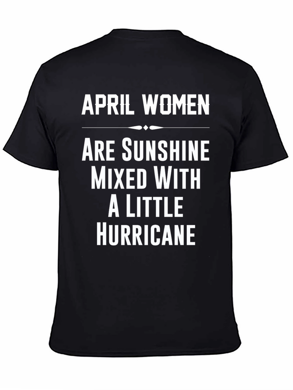 April Women T-Shirt - Sunshine & Hurricane
