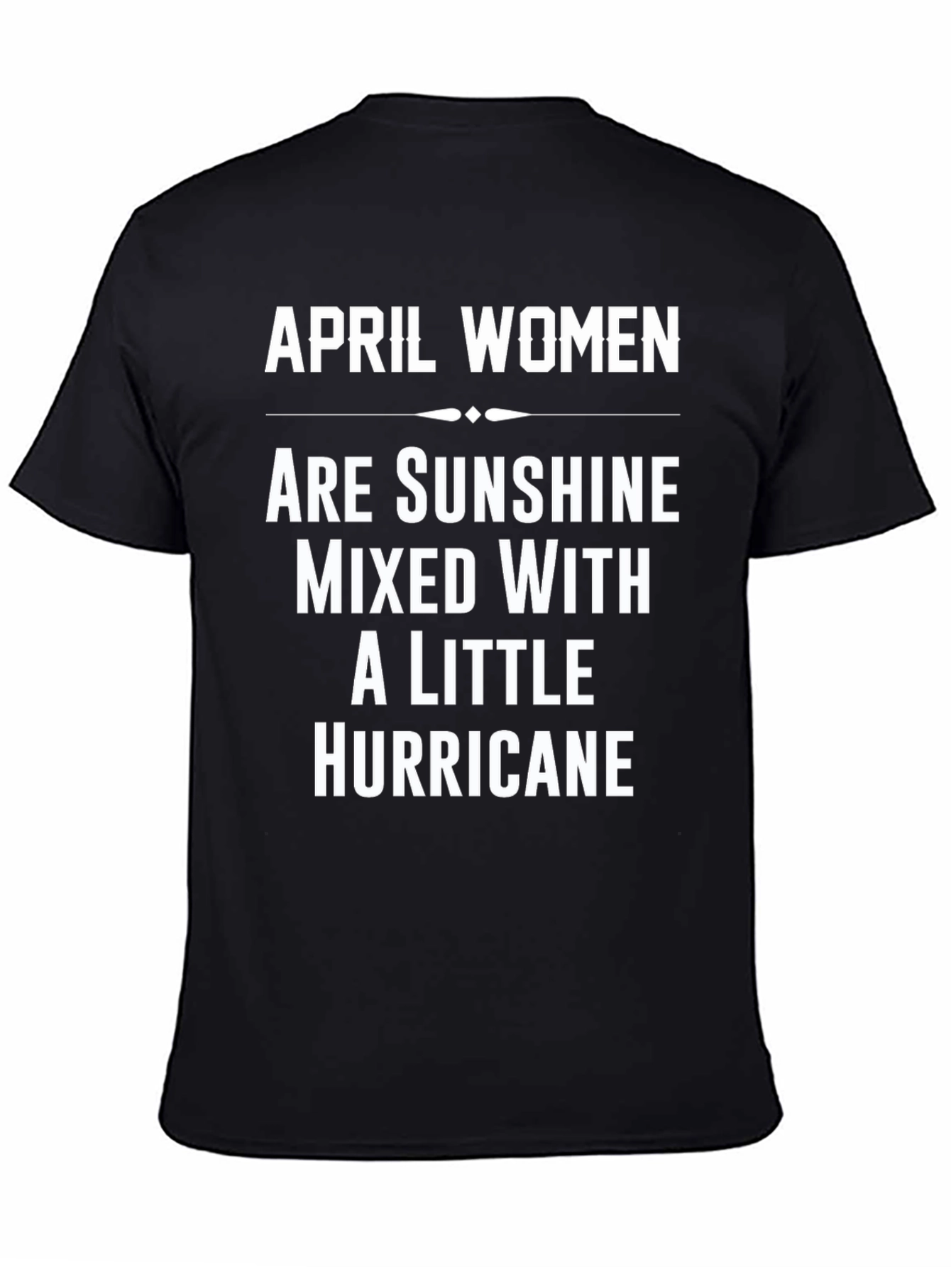 April Women T-Shirt - Sunshine & Hurricane