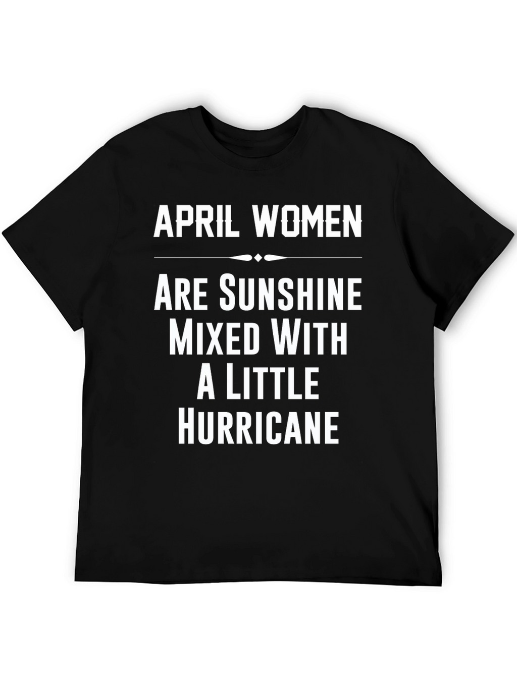 April Women T-Shirt - Sunshine & Hurricane