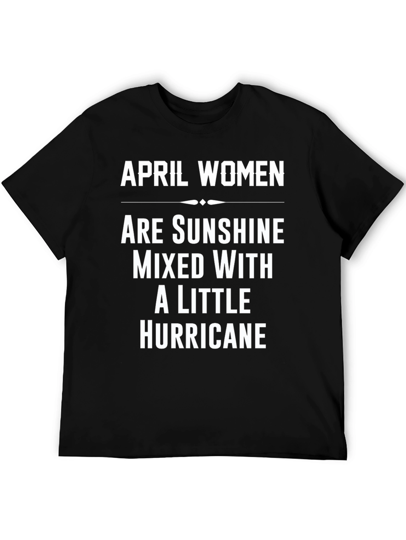 April Women T-Shirt - Sunshine & Hurricane