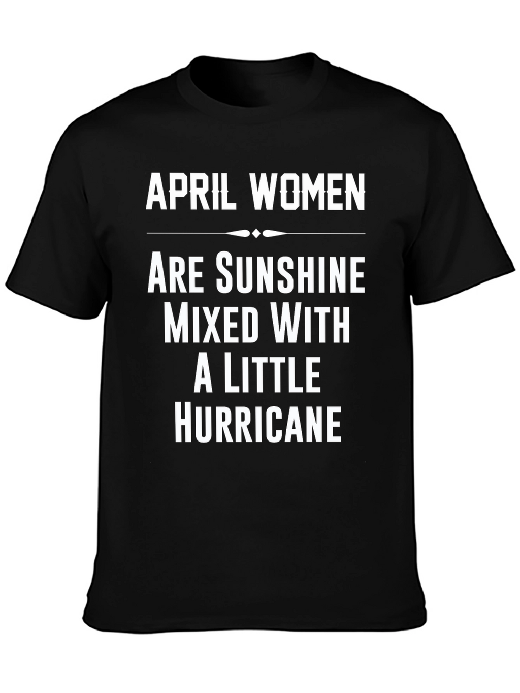 April Women T-Shirt - Sunshine & Hurricane