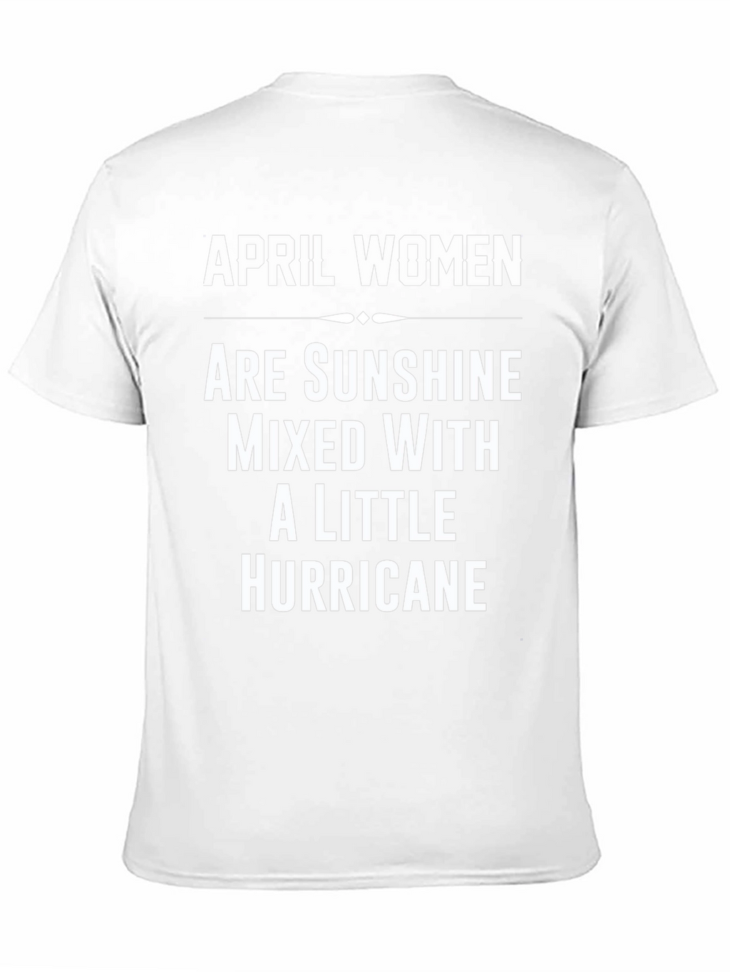 April Women T-Shirt - Sunshine & Hurricane