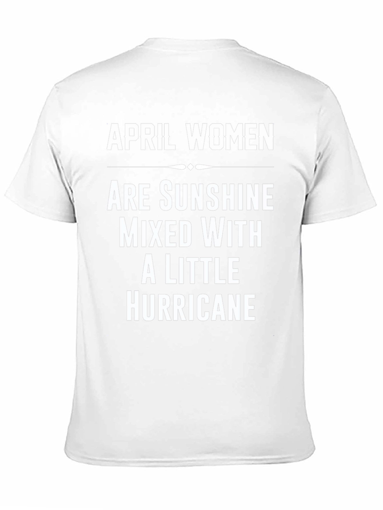 April Women T-Shirt - Sunshine & Hurricane