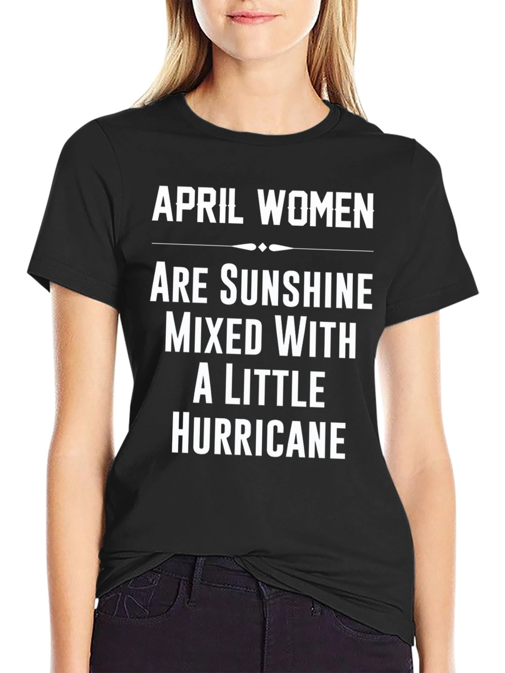 April Women T-Shirt - Sunshine & Hurricane