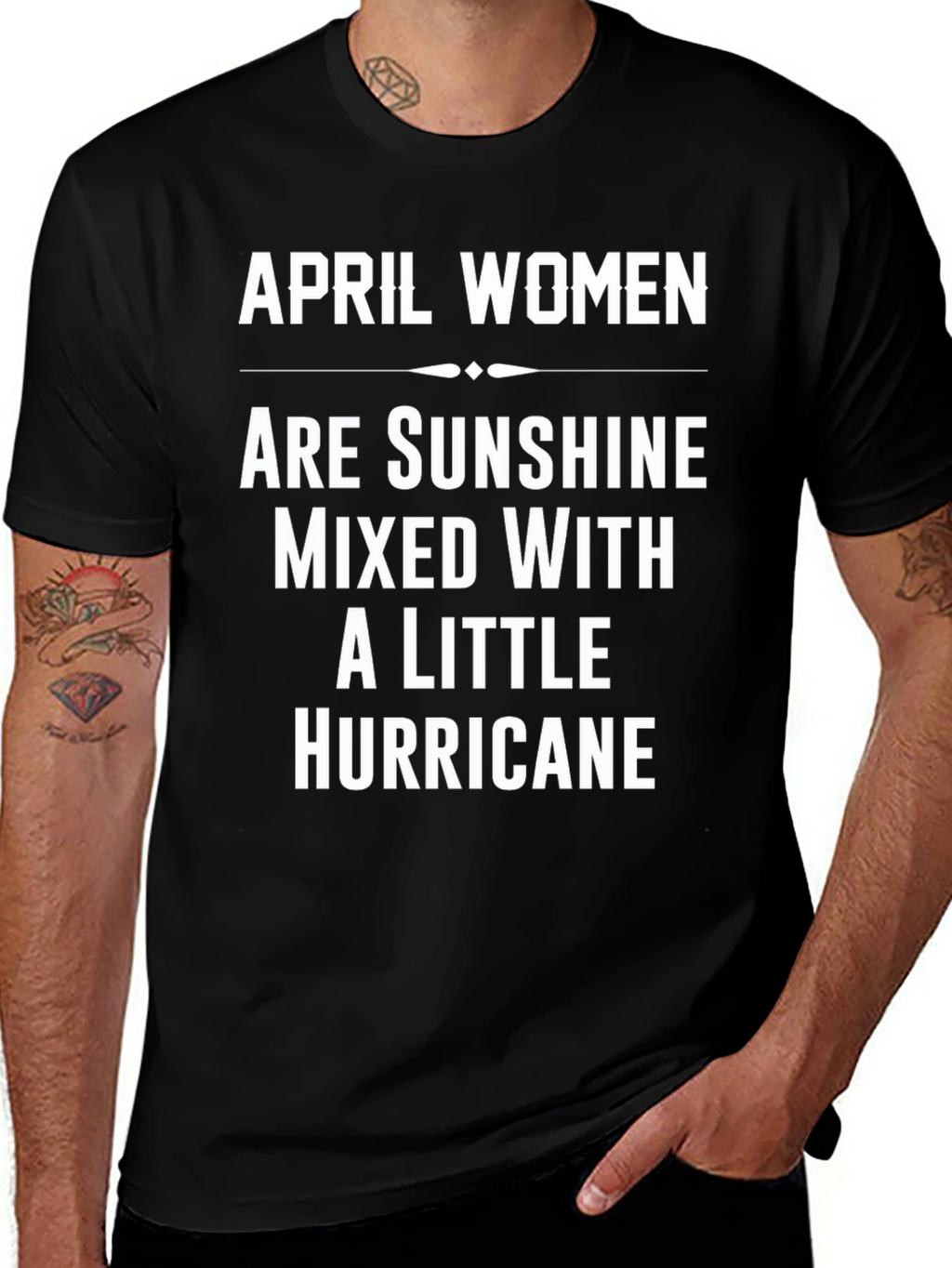 April Women T-Shirt - Sunshine & Hurricane