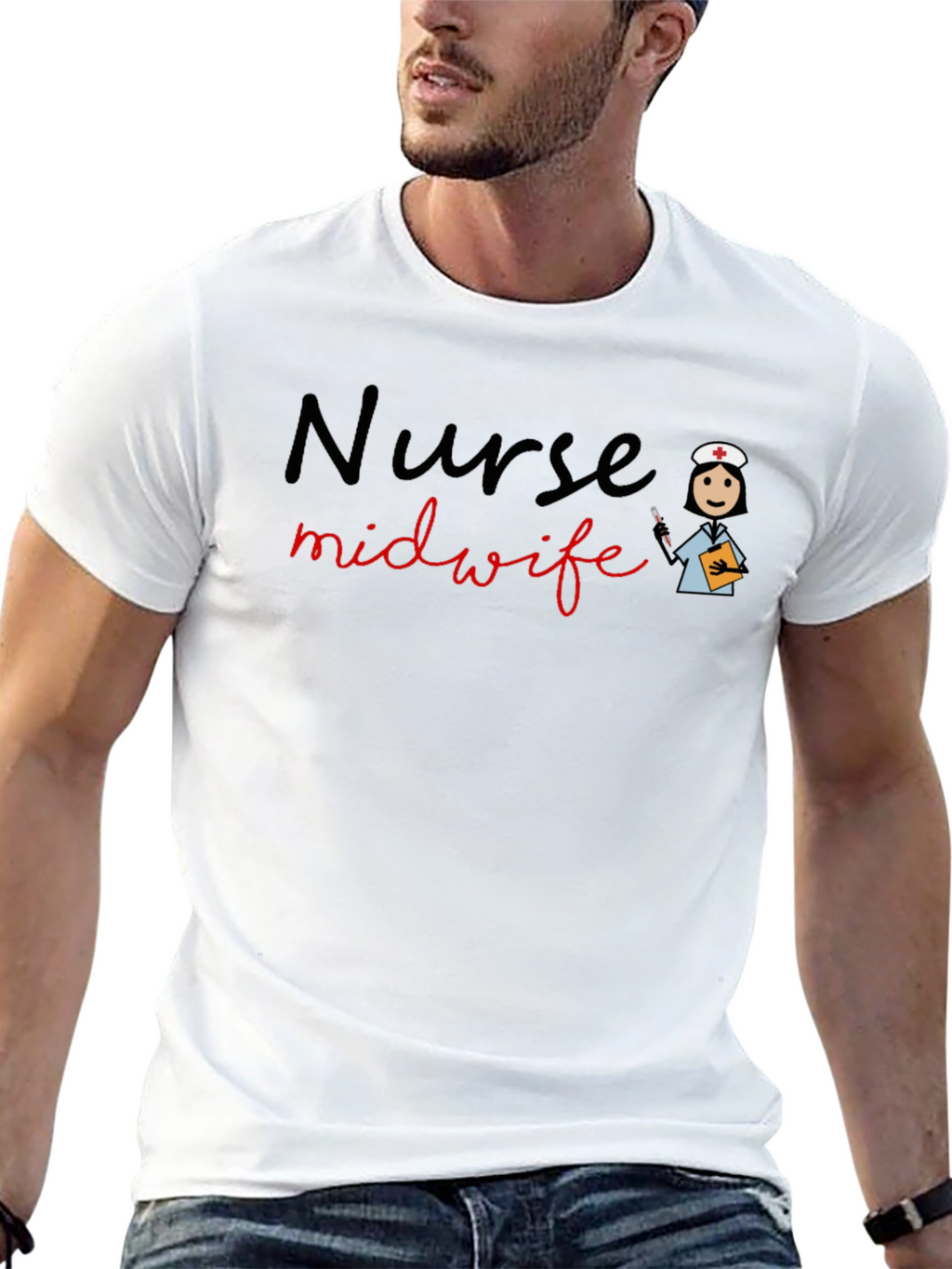 Nurse Midwife T-Shirt - Medical Professional Apparel