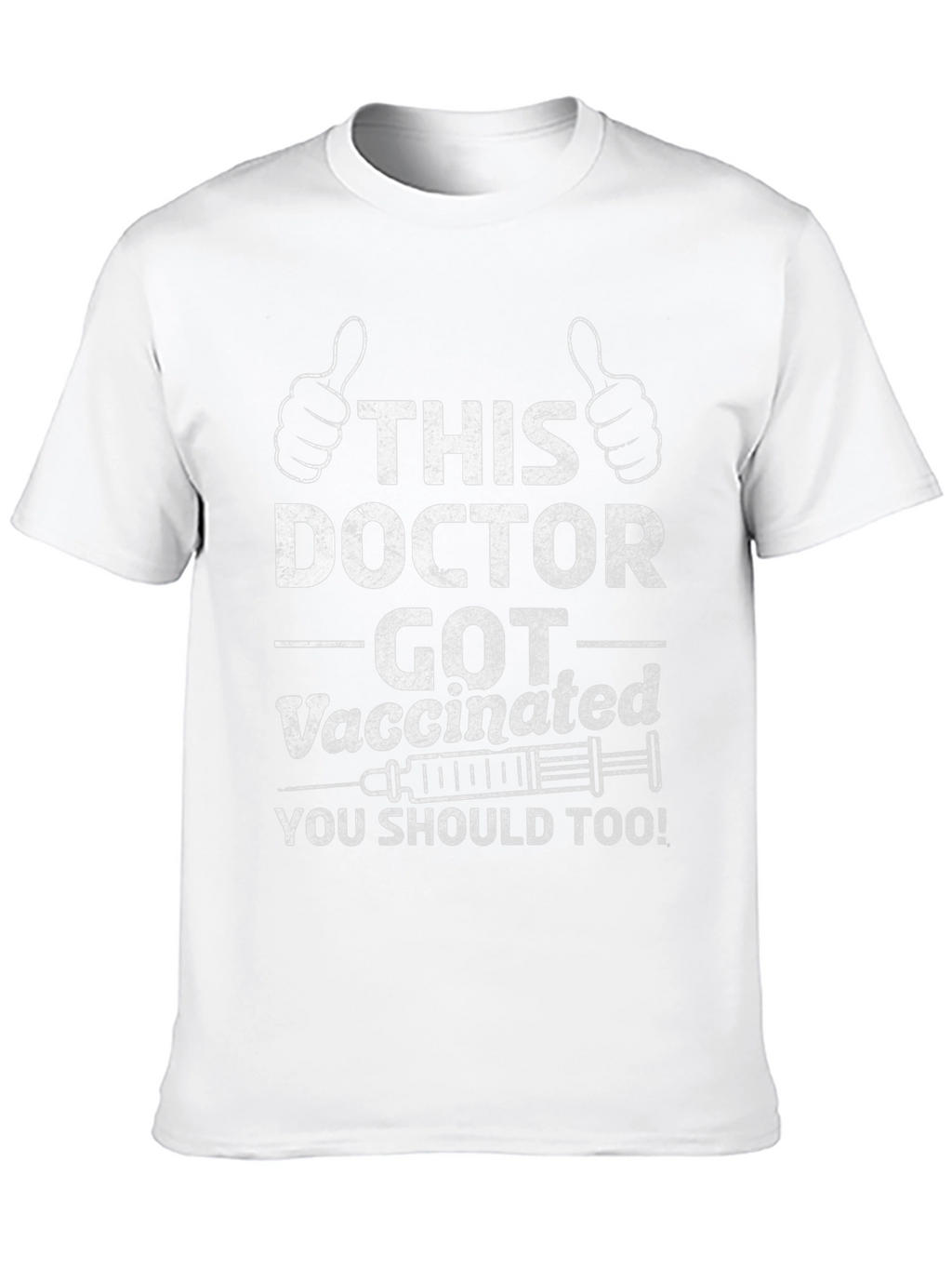 Vaccinated Doctor Novelty Tee