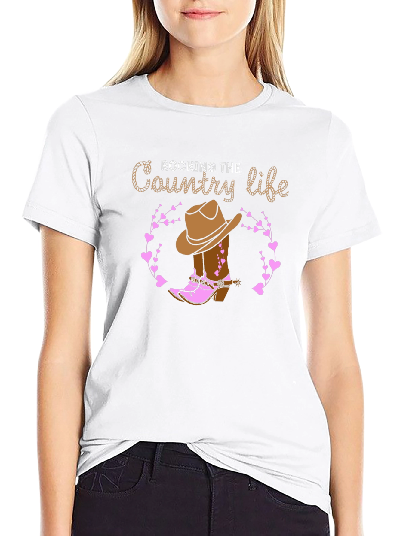 Rocking The Country Life Graphic Tee