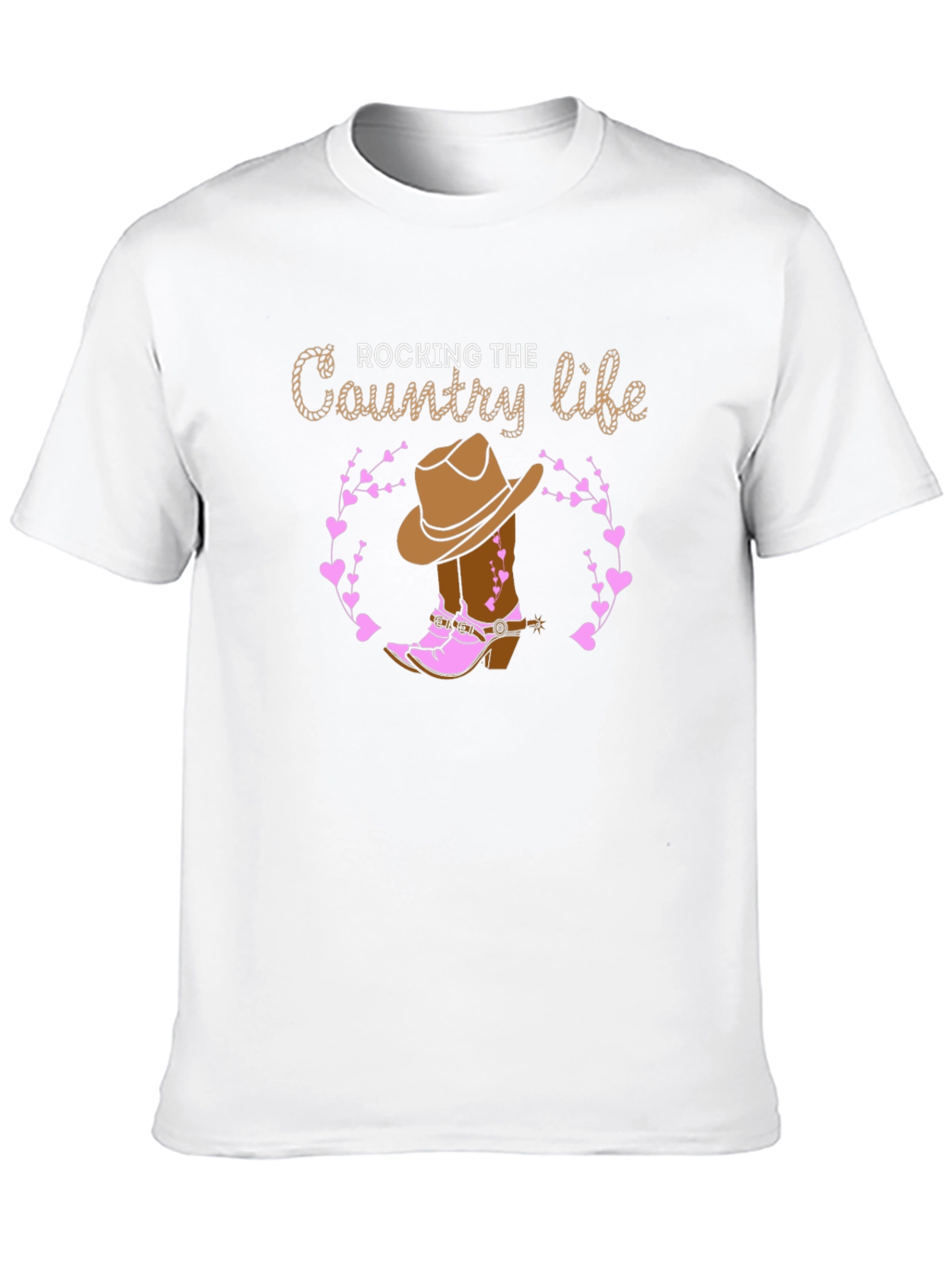 Rocking The Country Life Graphic Tee