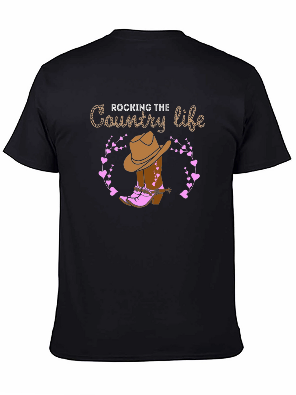 Rocking The Country Life Graphic Tee