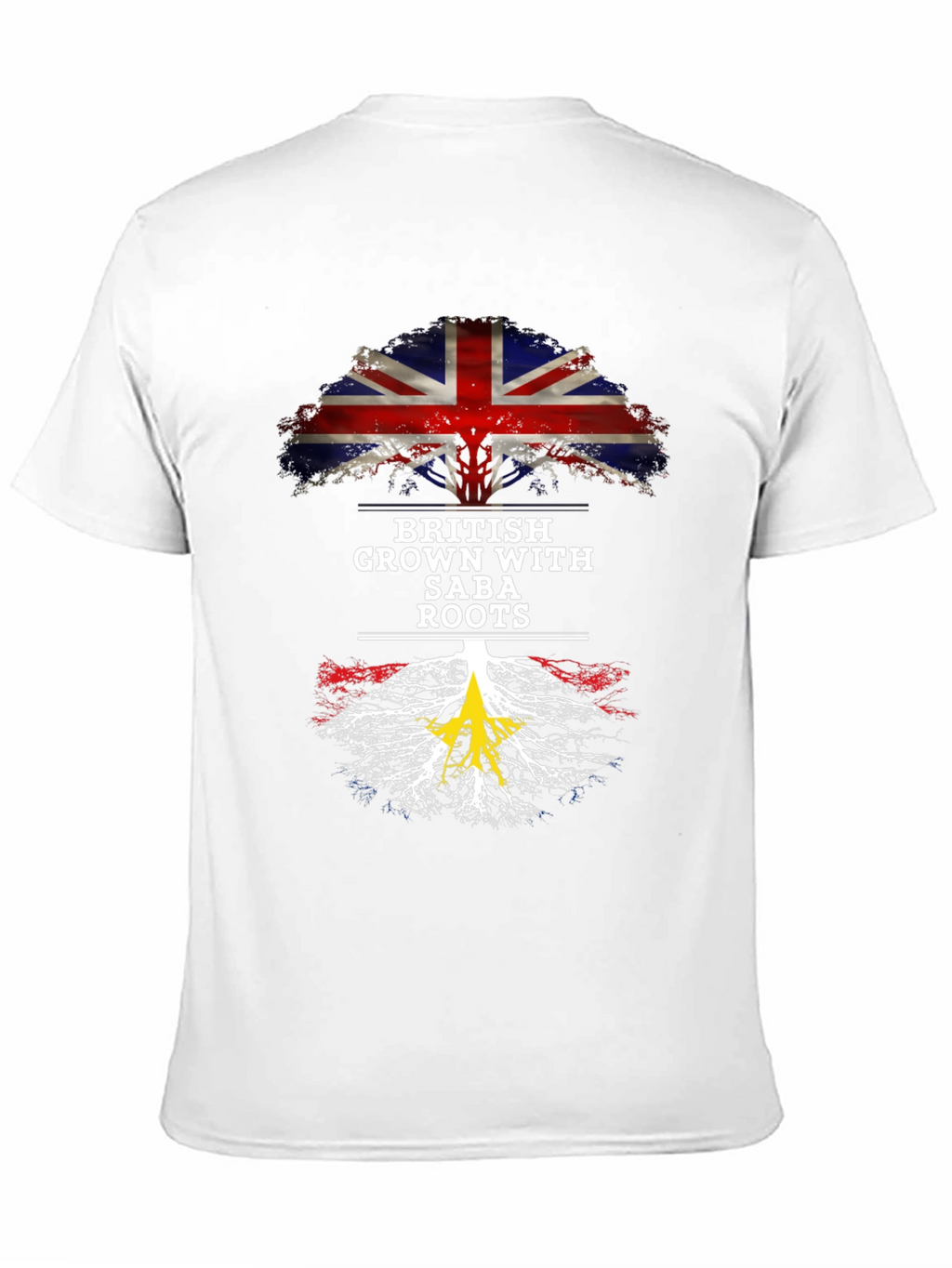 British Grown with Saba Roots T-Shirt
