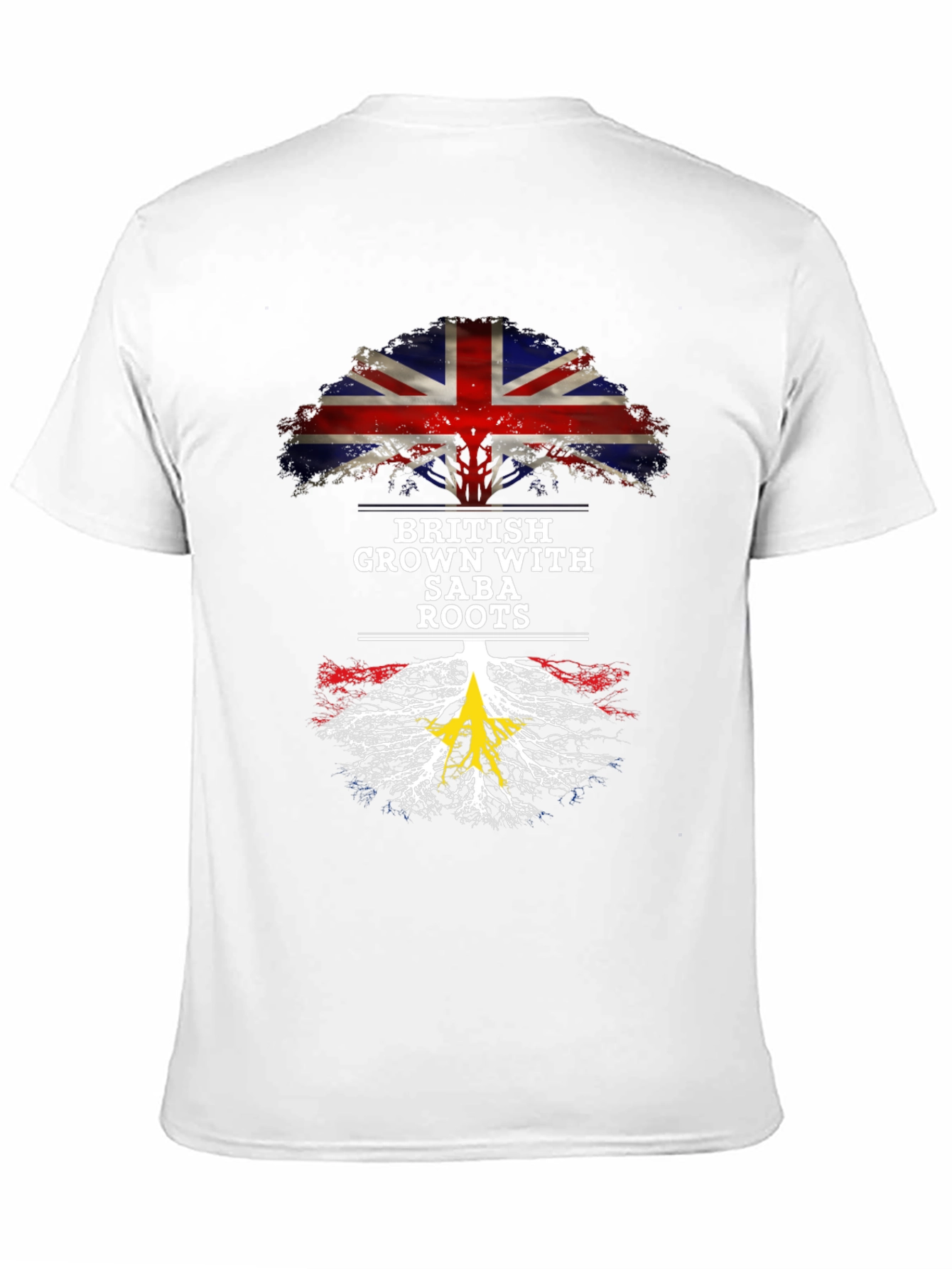 British Grown with Saba Roots T-Shirt