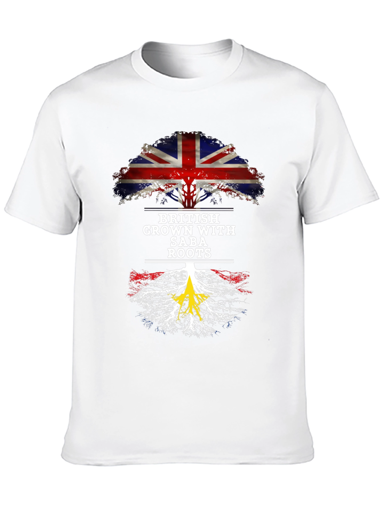 British Grown with Saba Roots T-Shirt