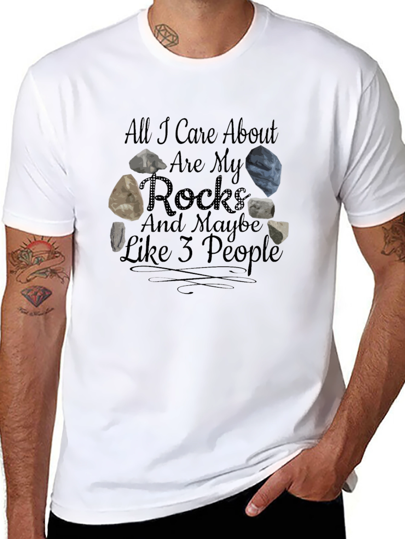 All I Care About Are My Rocks T-Shirt