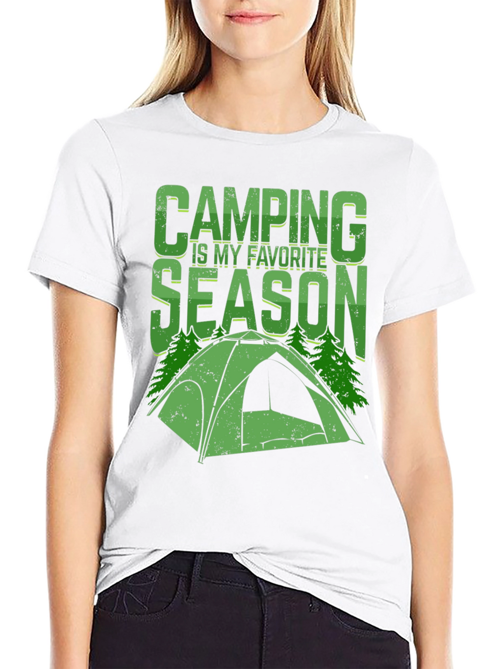 Camping Is My Favorite Season Graphic Tee