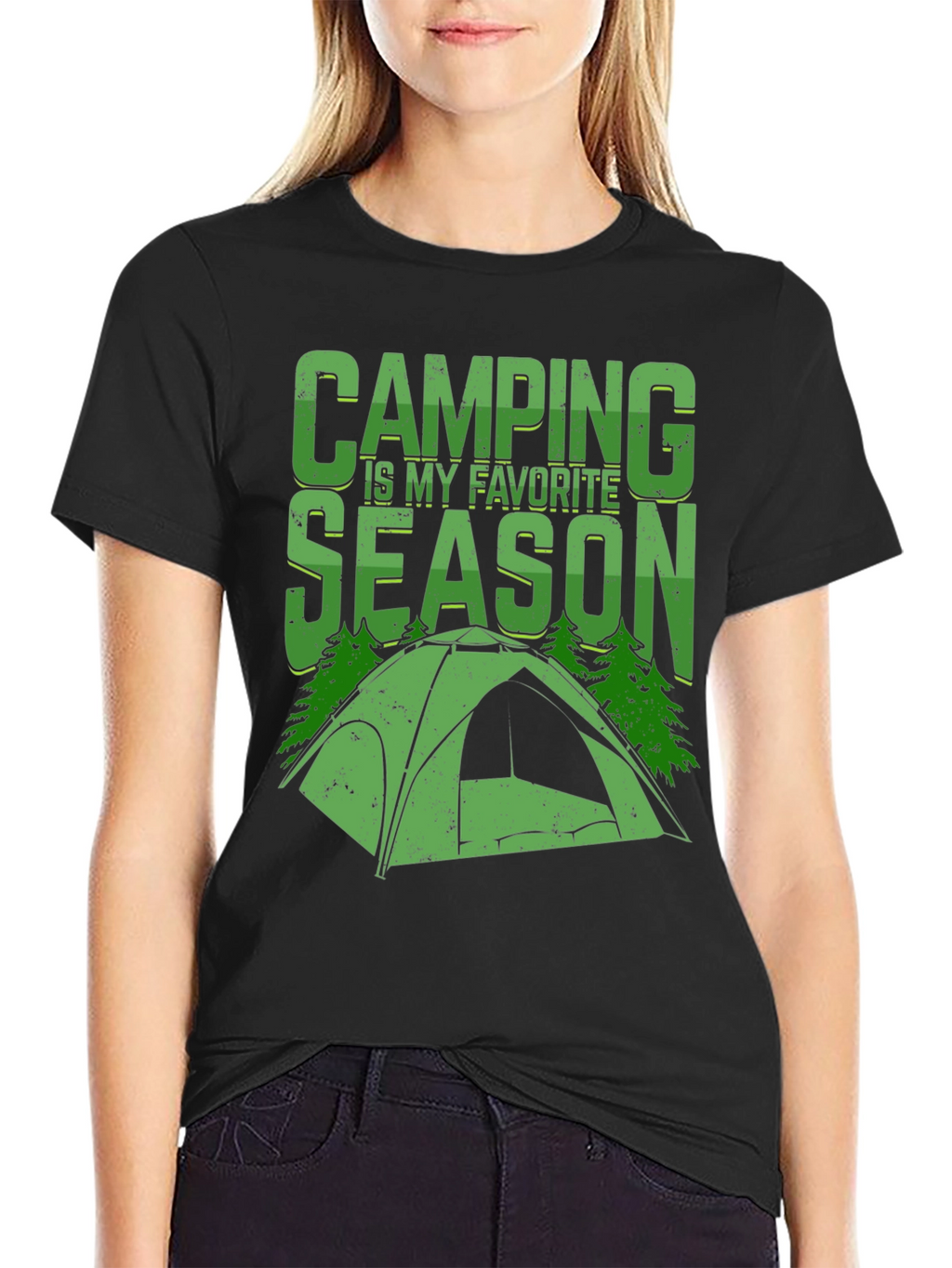 Camping Is My Favorite Season Graphic Tee
