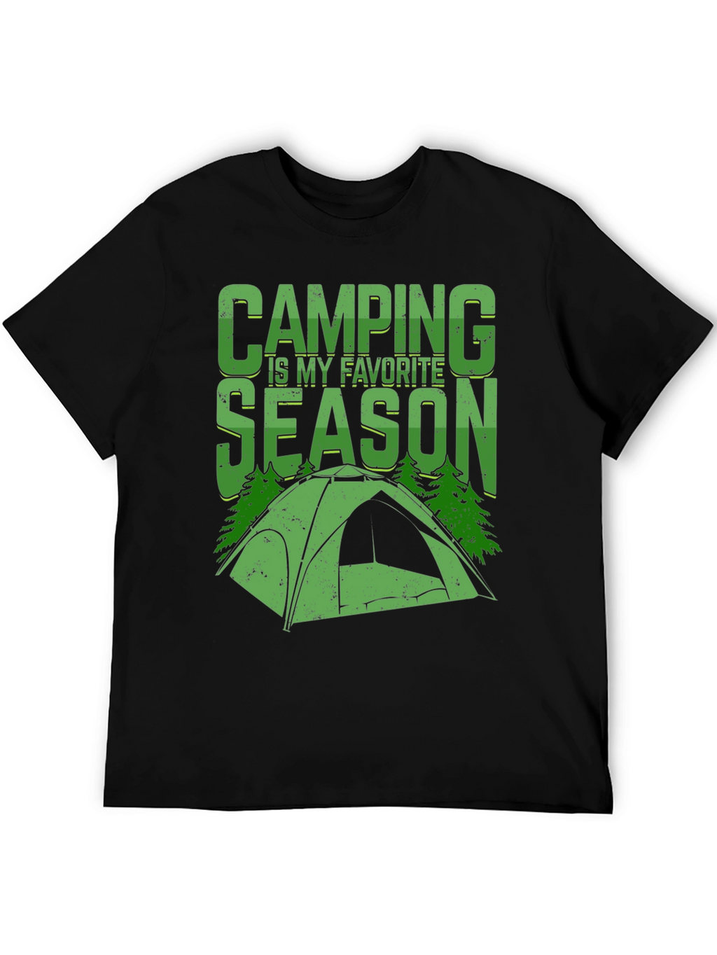 Camping Is My Favorite Season Graphic Tee