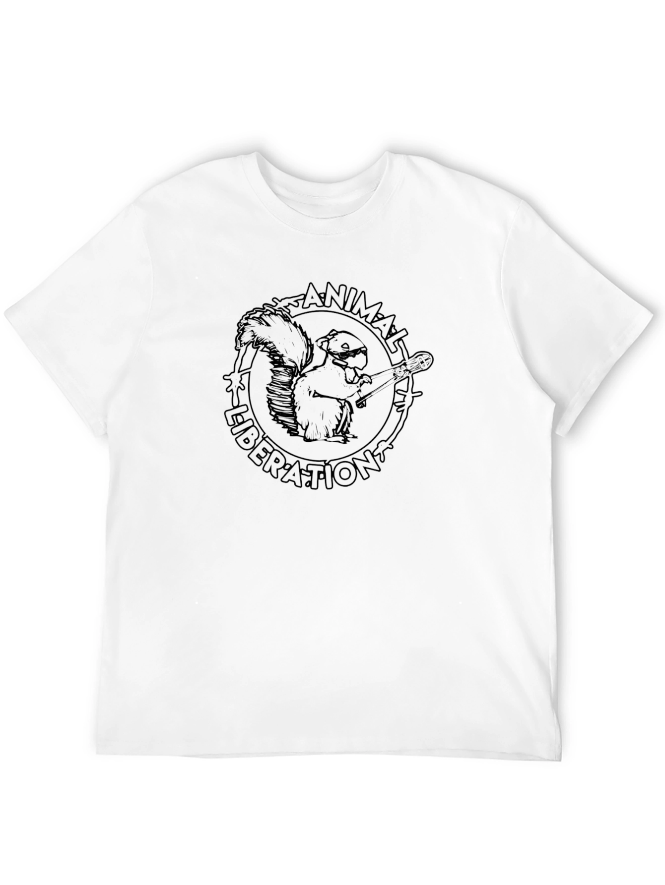 Animal Liberation Squirrel Graphic Tee