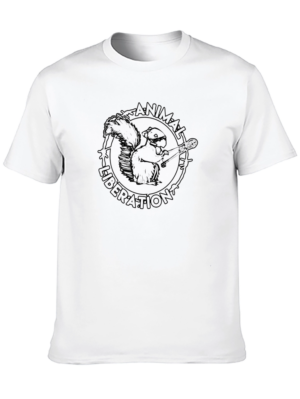Animal Liberation Squirrel Graphic Tee