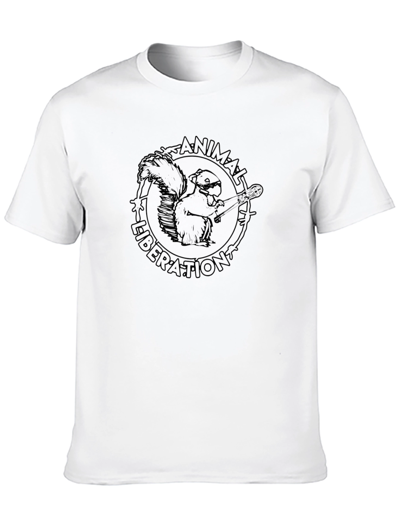 Animal Liberation Squirrel Graphic Tee