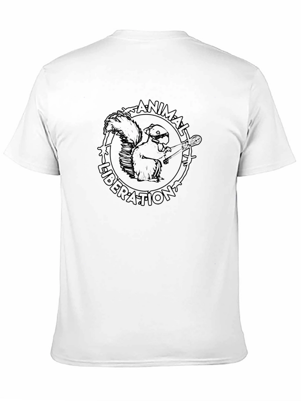 Animal Liberation Squirrel Graphic Tee