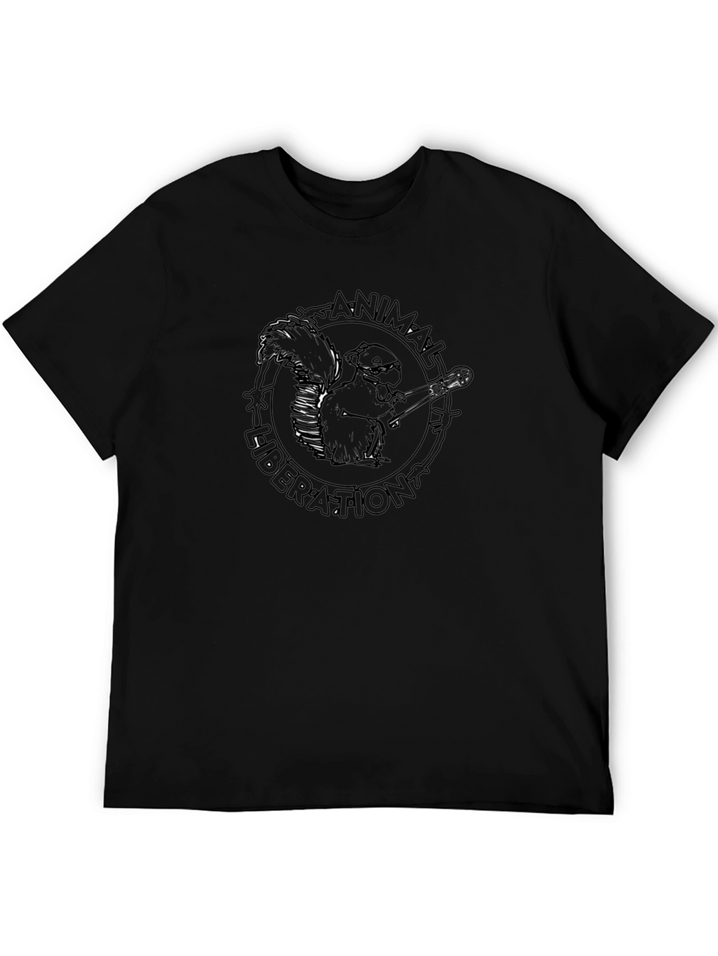 Animal Liberation Squirrel Graphic Tee