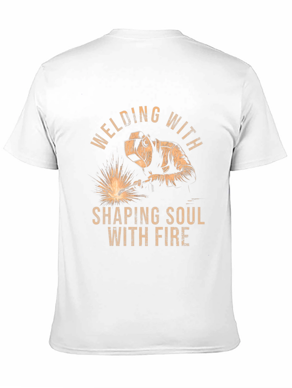 Welding With Fire Black Graphic Tee