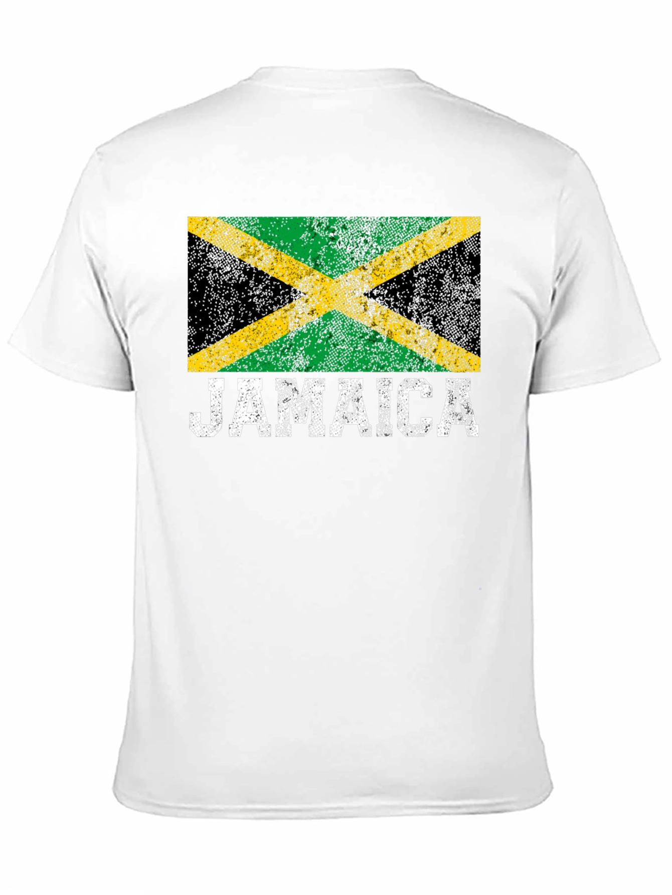 Jamaica Flag T-Shirt - Black Graphic Tee