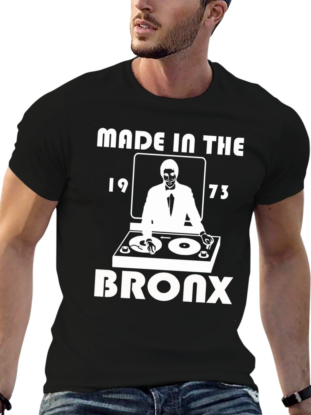 Made in The Bronx 1973 DJ T-Shirt