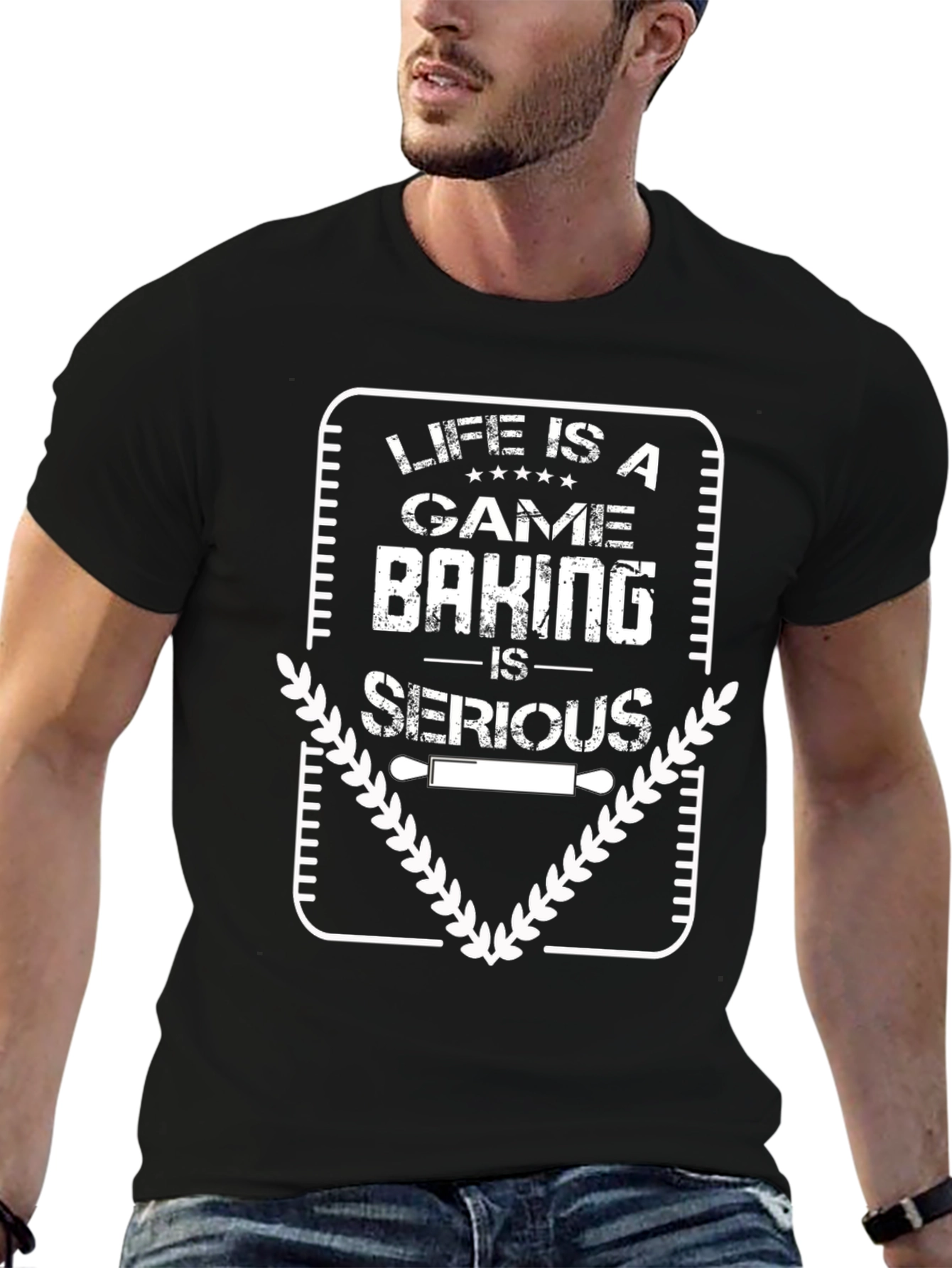 Baking is Serious T-Shirt - Funny Baker Gift