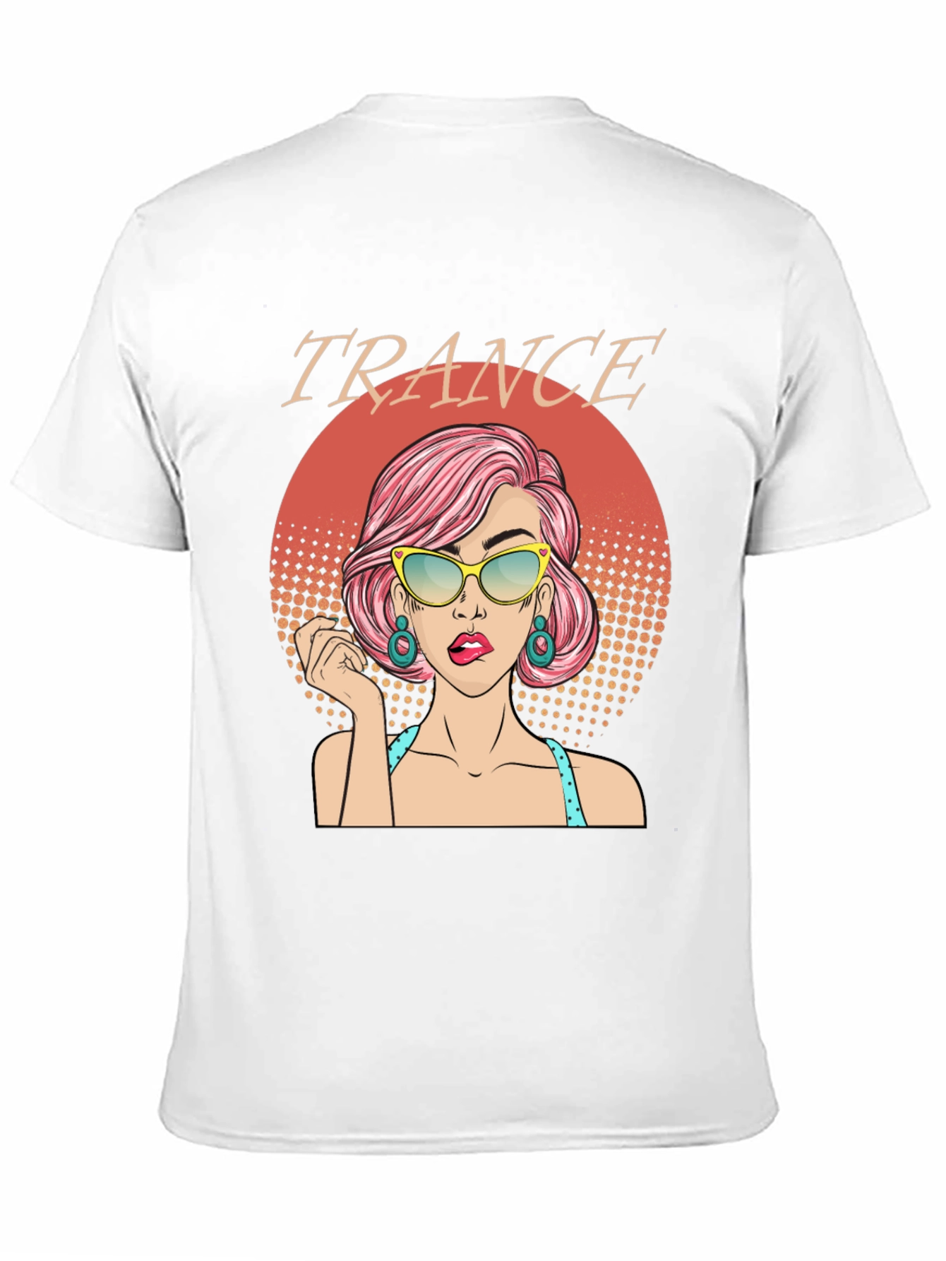 Trance Music T-Shirt - Retro Pop Art Graphic Tee