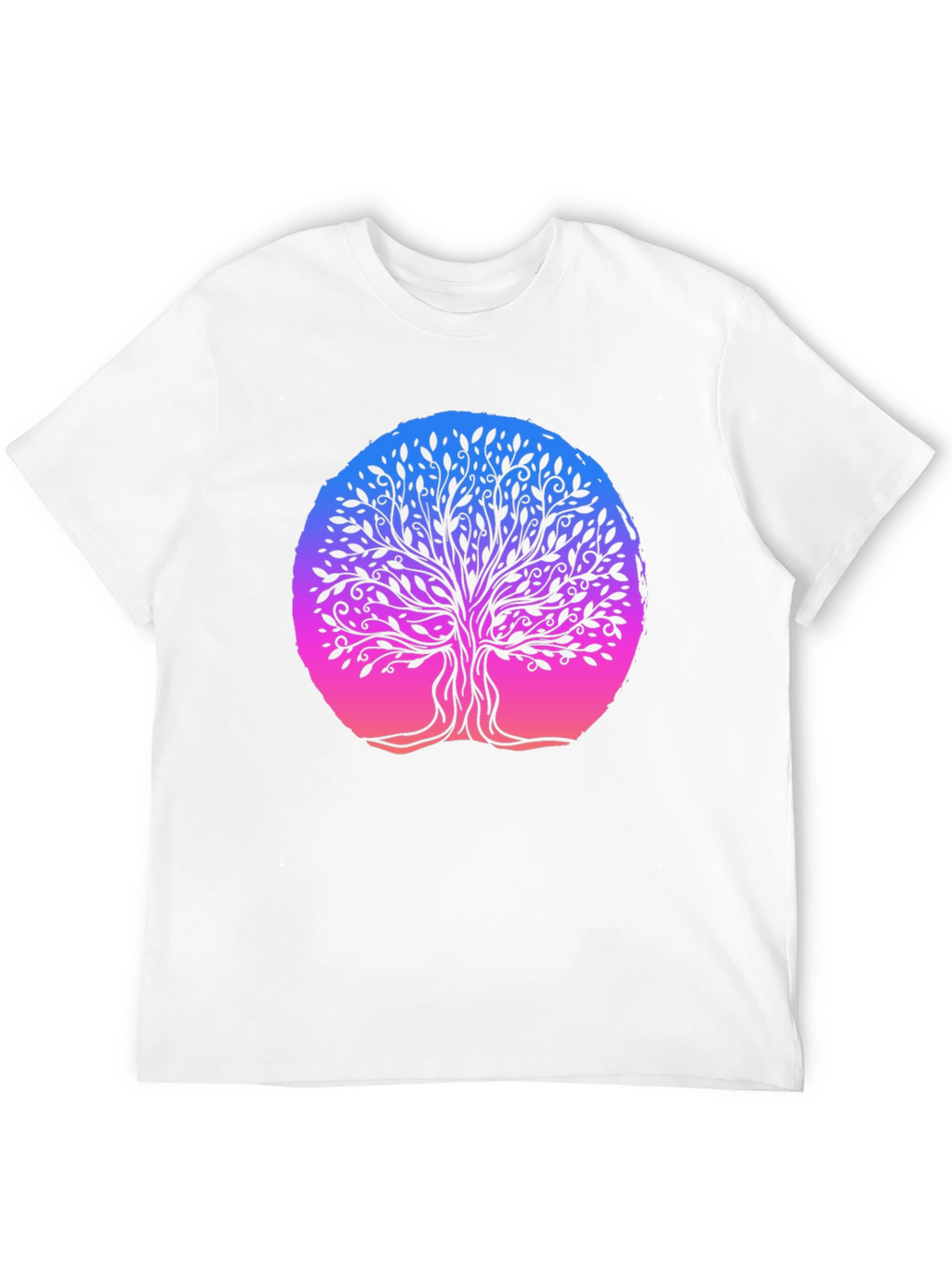 Tree of Life Graphic Tee - Black Cotton Blend