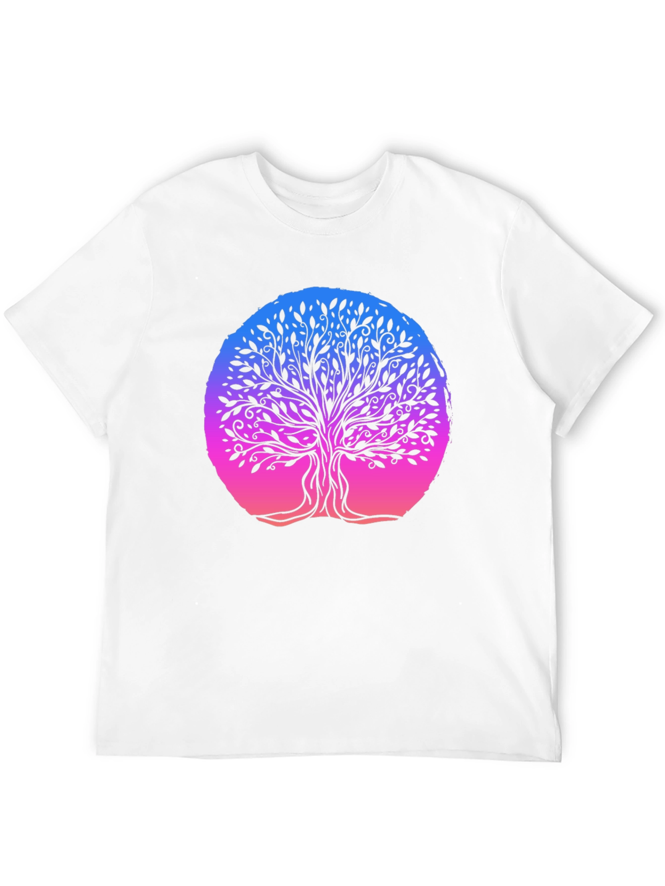 Tree of Life Graphic Tee - Black Cotton Blend
