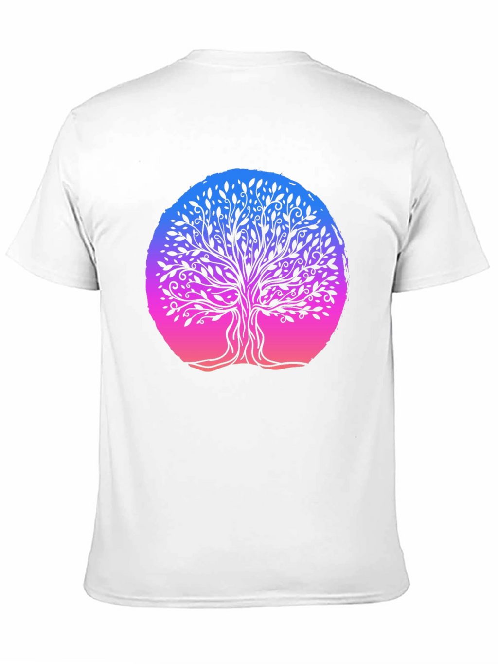 Tree of Life Graphic Tee - Black Cotton Blend
